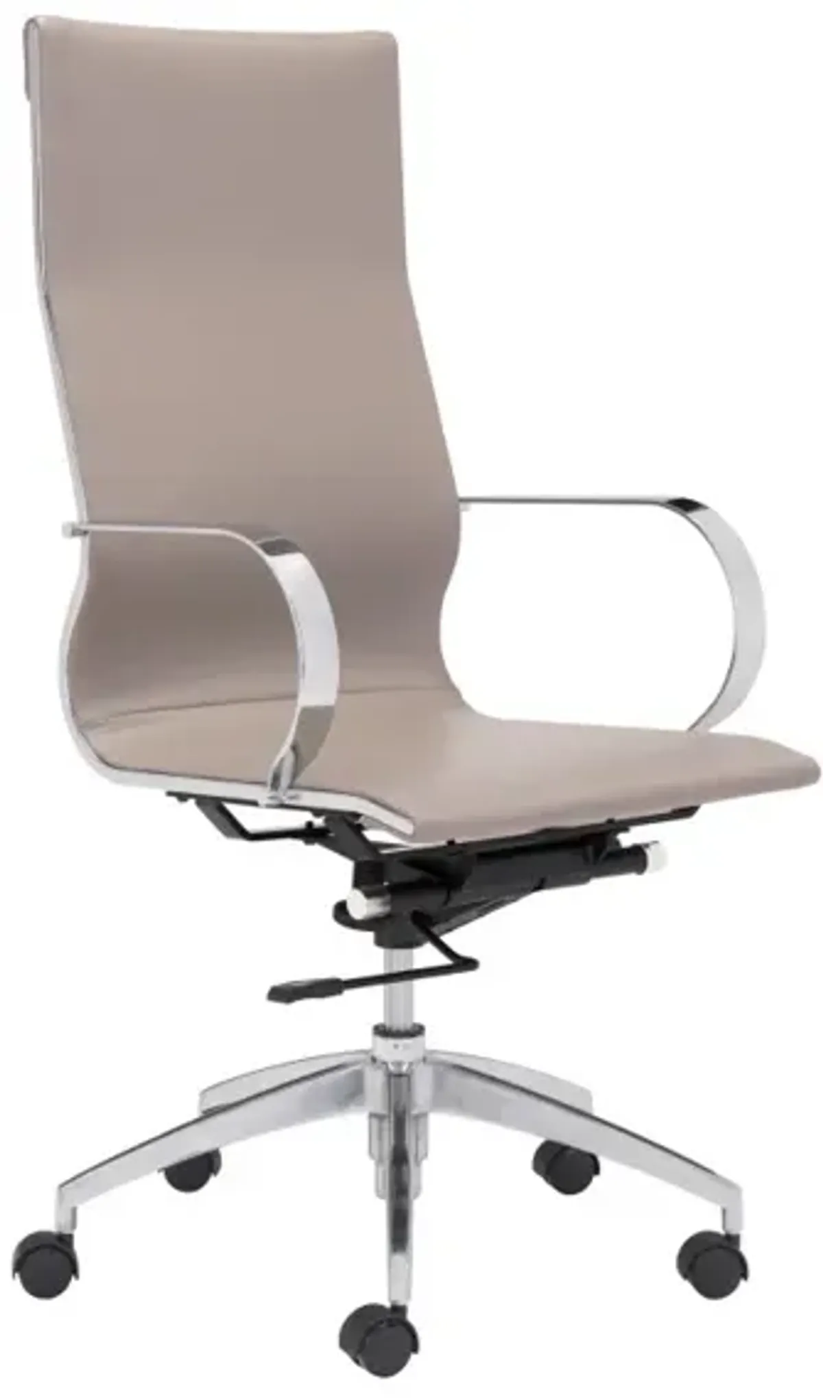 Glider High Back Office Chair Taupe