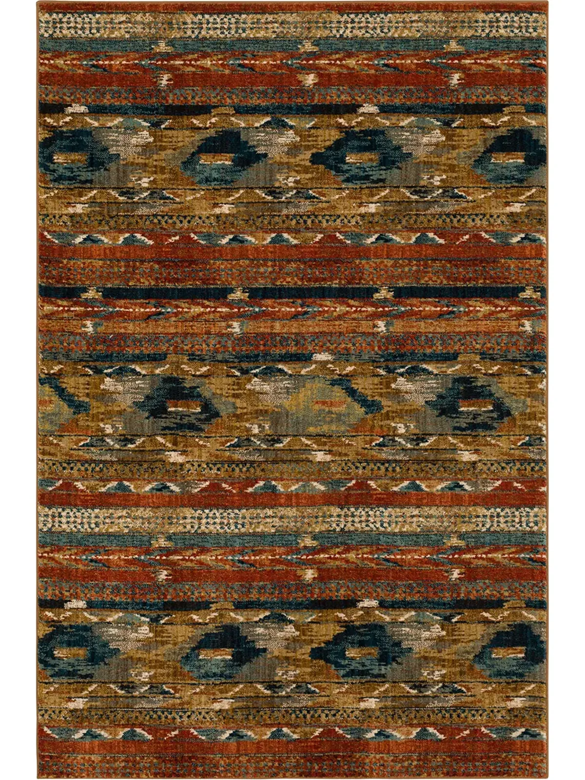 Spice Market Infused Aquamarine 2' 4" X 7' 10" Rug