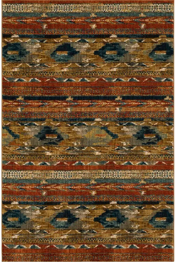 Spice Market Infused Aquamarine 2' 4" X 7' 10" Rug