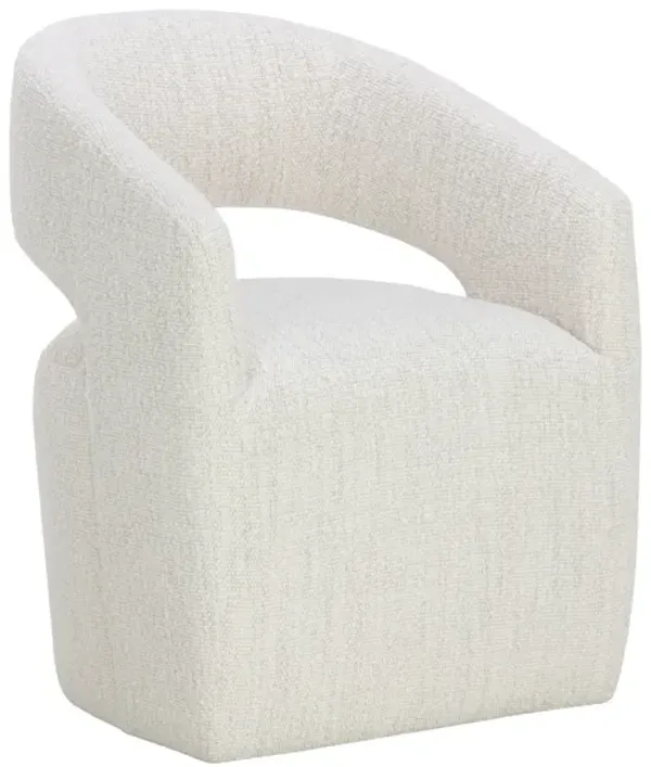 Lloret Wheeled Dining Armchair