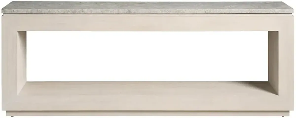 Monet White Oak Console Table