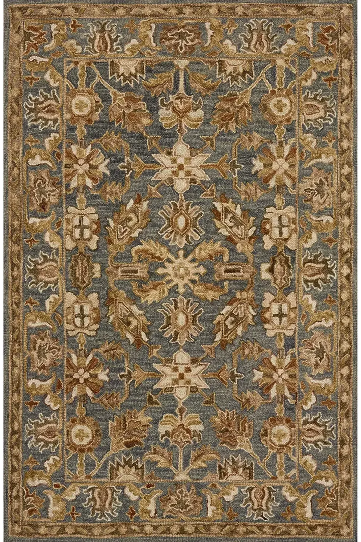 Victoria VK05 Slate/Slate 7'9" x 9'9" Rug