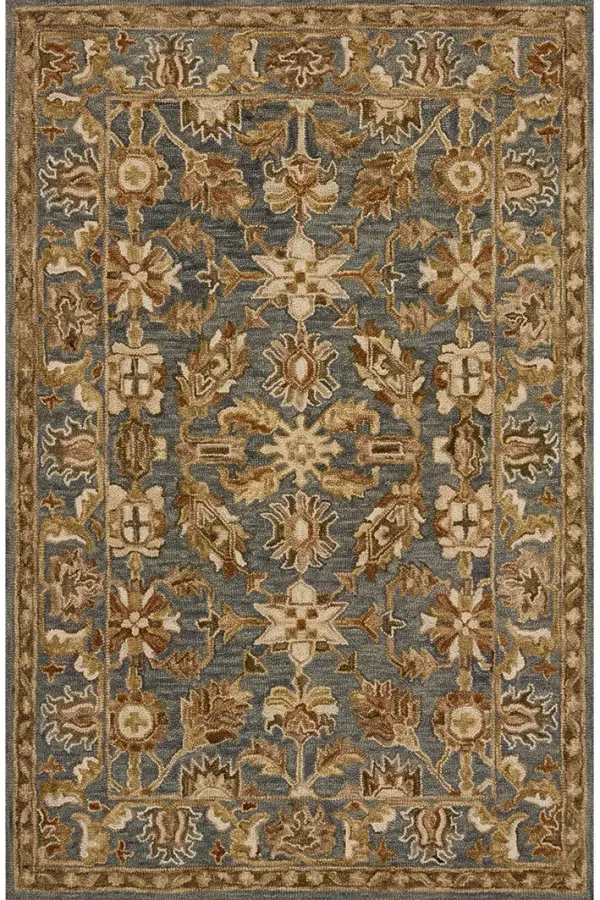 Victoria VK05 Slate/Slate 7'9" x 9'9" Rug