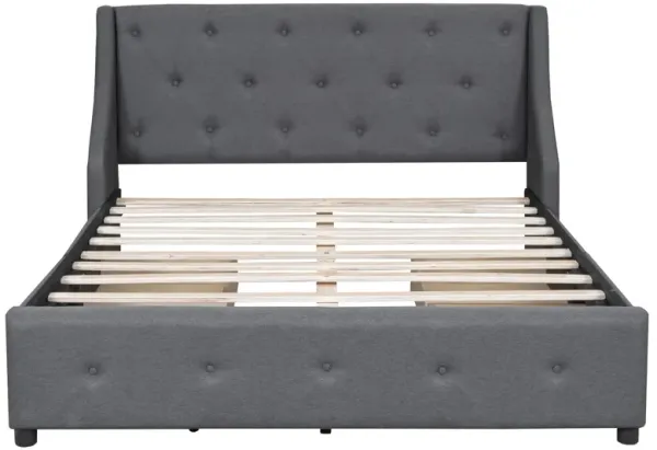 Merax Upholstered Platform Bed