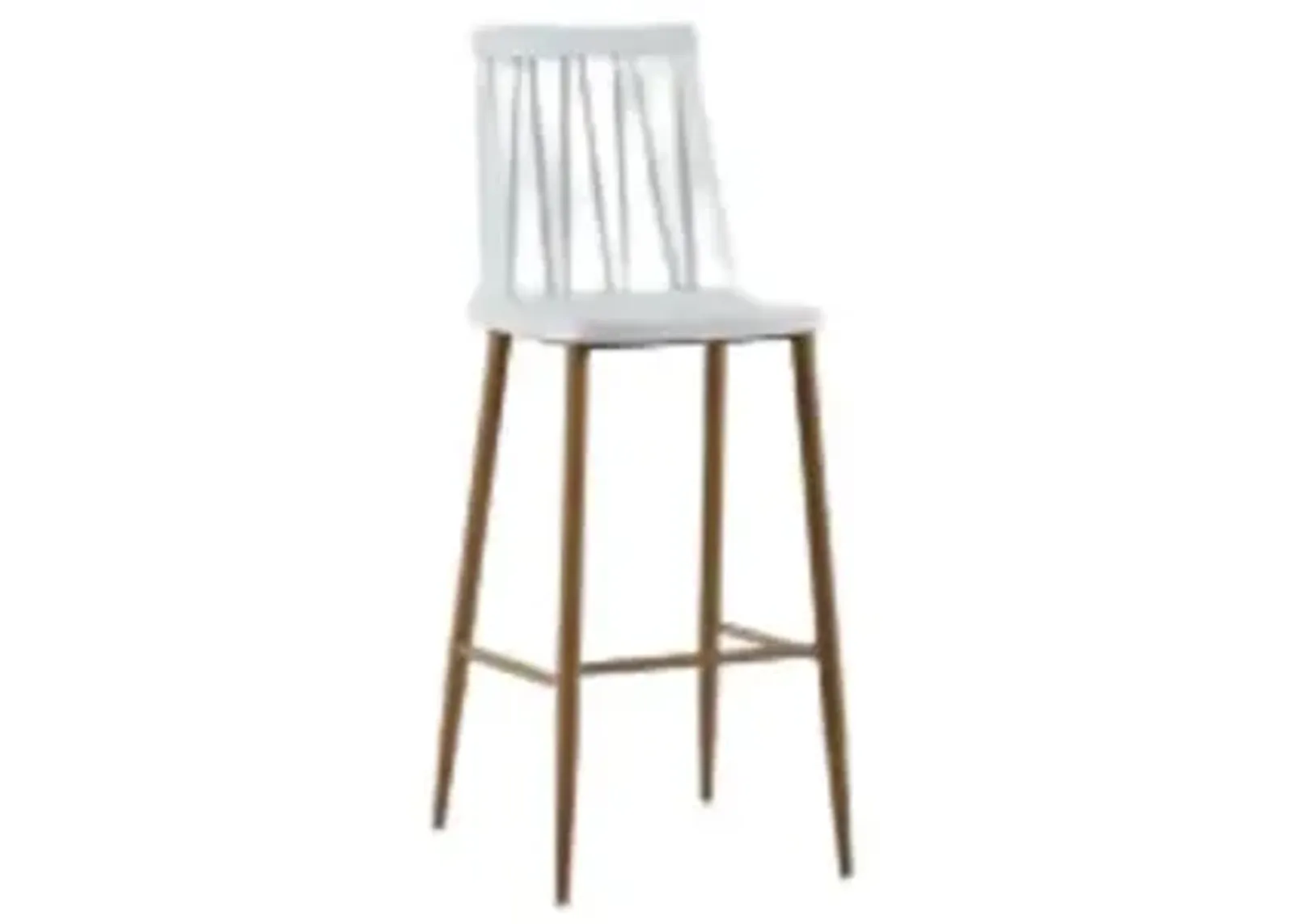 Commerical Seating Products Black Windsor Barstool