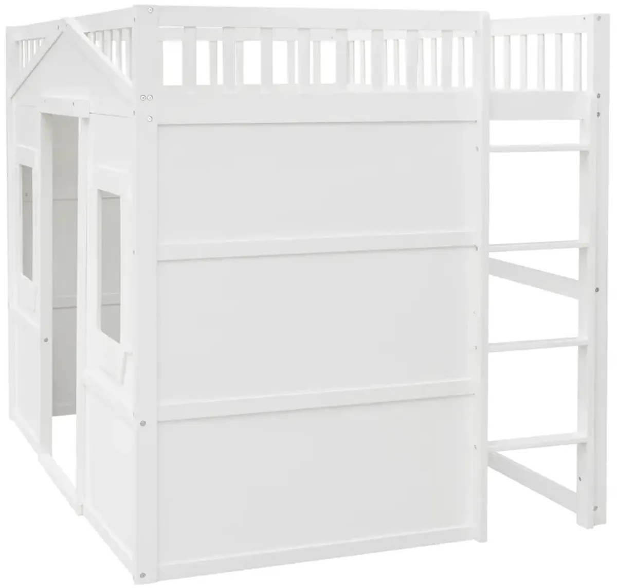 Merax House Loft Bed with Ladder