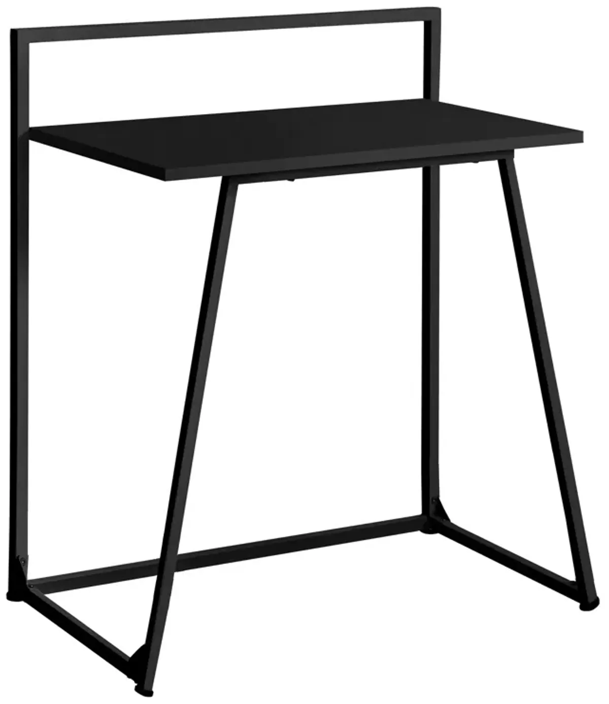 Monarch Specialties I 7111 Computer Desk, Home Office, Laptop, 30"L, Work, Metal, Laminate, Black, Contemporary, Modern