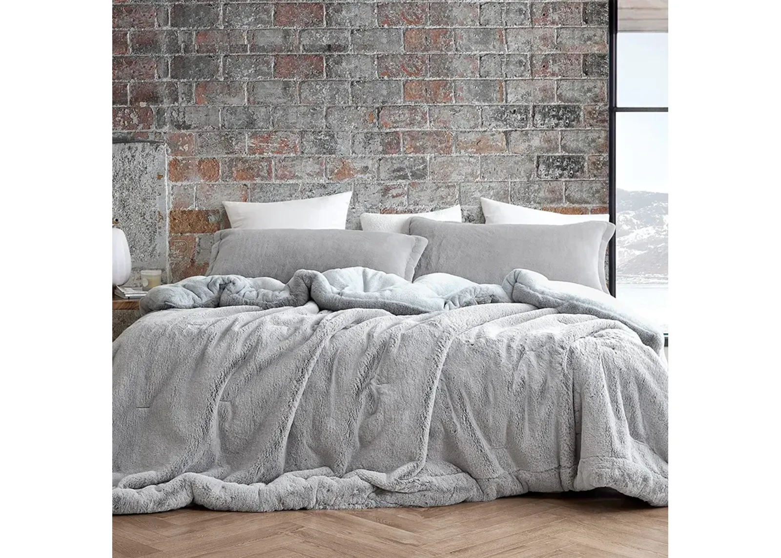 Chunky Bunny - Coma Inducer® Oversized King Comforter - Glacier Gray