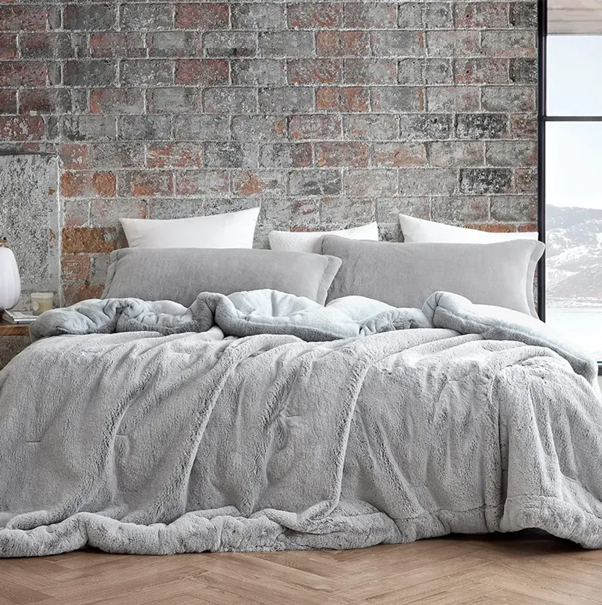 Chunky Bunny - Coma Inducer® Oversized King Comforter - Glacier Gray