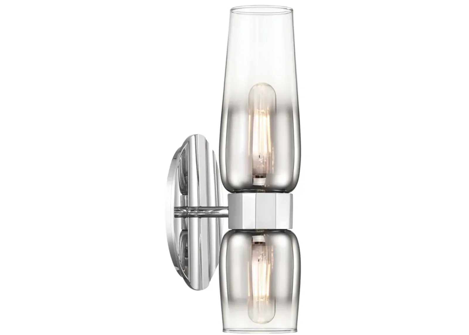 Flame 2-Light Vanity Sconce