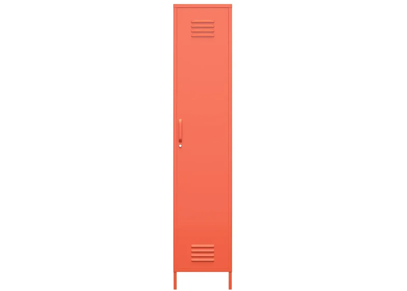 Cache Cache 1 Door Tall Single Metal Locker Style Storage Cabinet