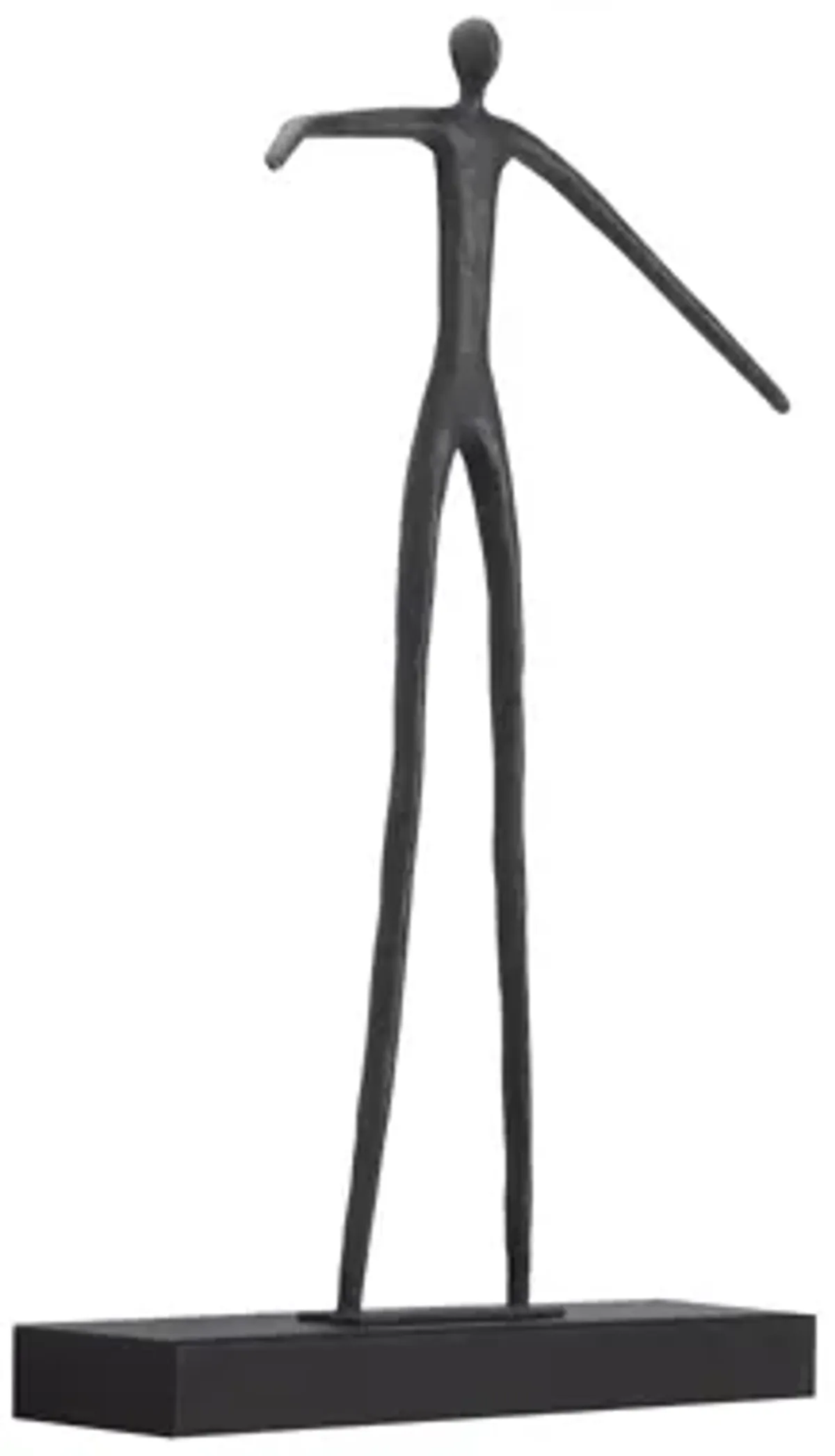 Moveable Man on Short Shelf Standing