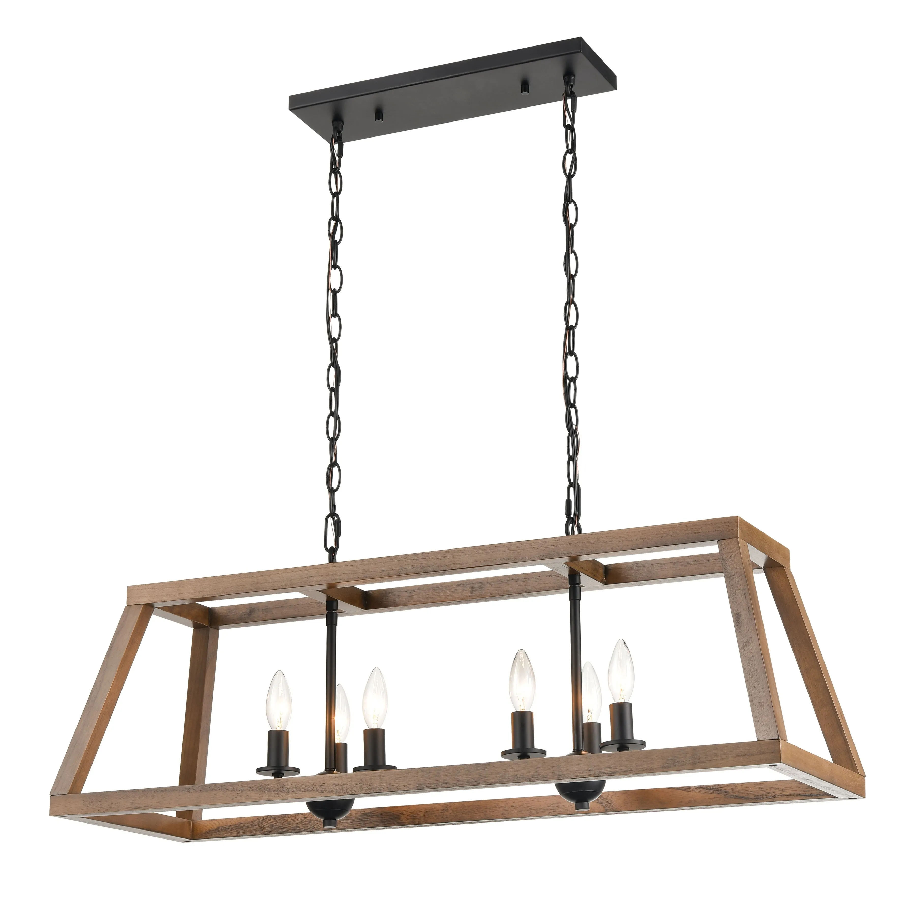 Barrow 36" Wide 6-Light Chandelier