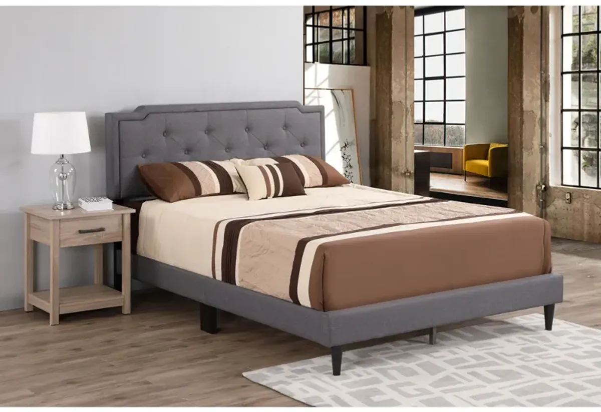 Deb Adjustable Queen Panel Bed