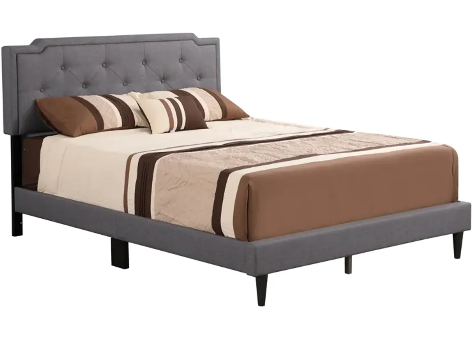 Deb Adjustable Queen Panel Bed