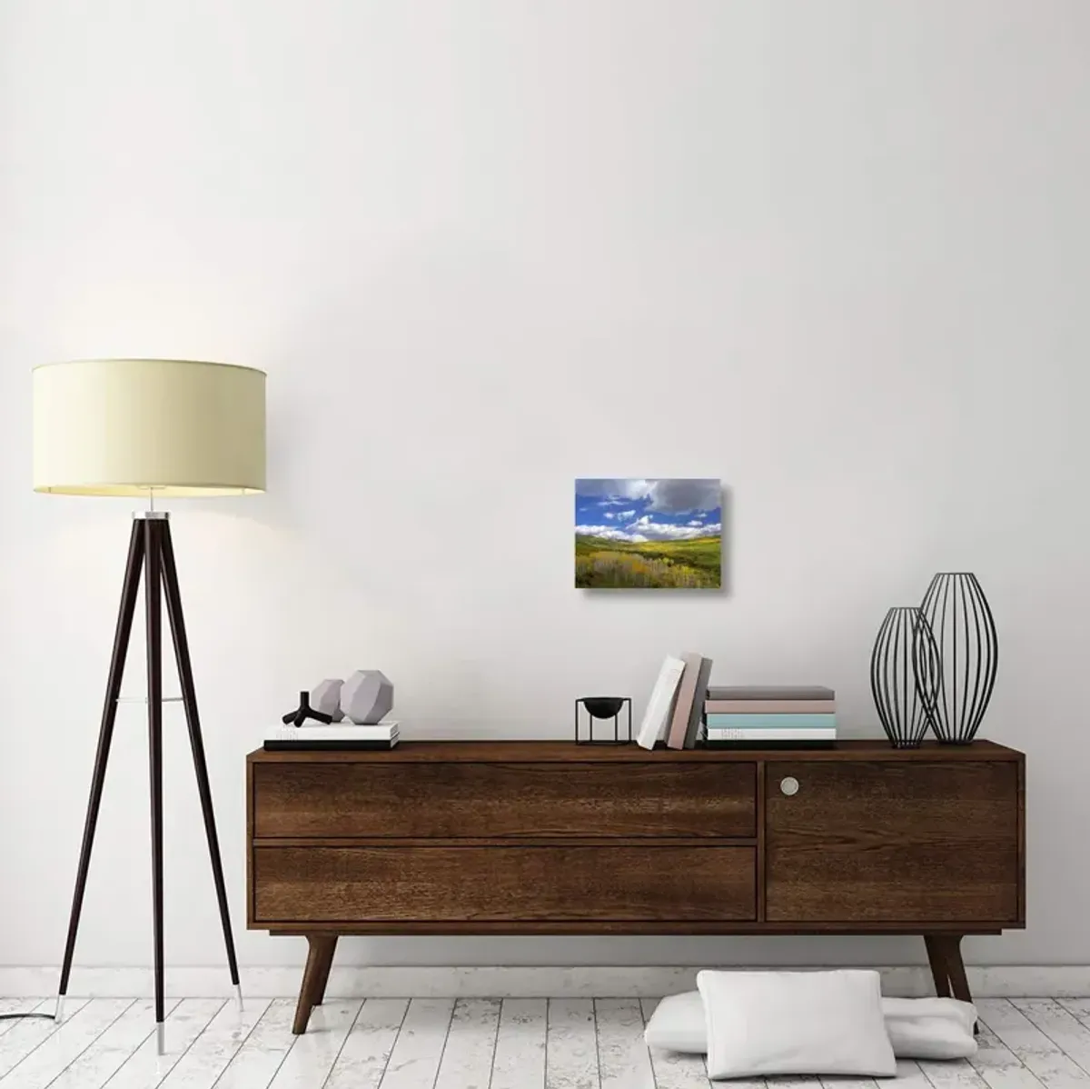 Gunnison National Forest in fall, Colorado-Canvas Art-16x12