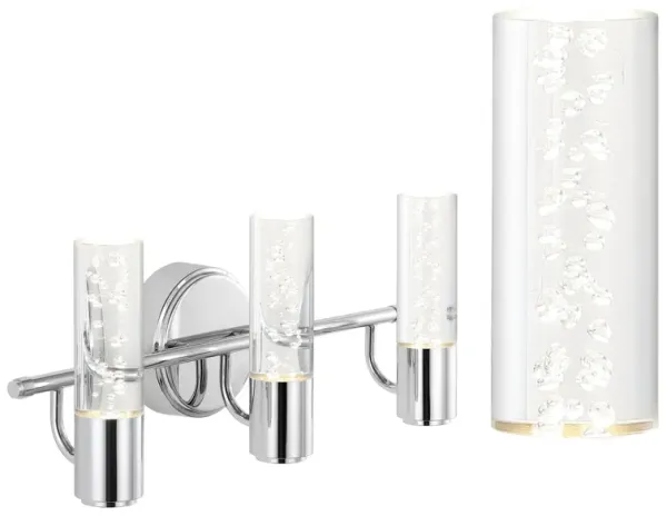 Bolha Minimalist Modern Bubble Acrylic/Iron Integrated LED Vanity Light