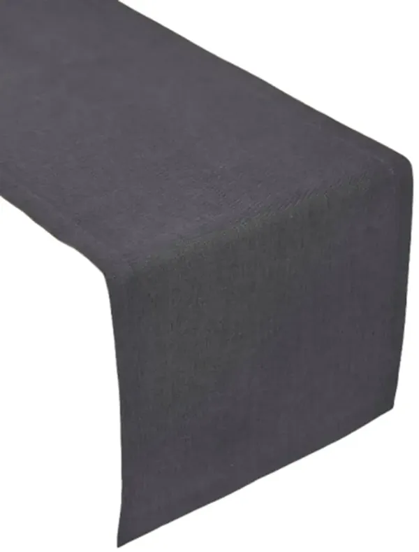 Solino Home 100% Pure Linen Table Runner - Diana