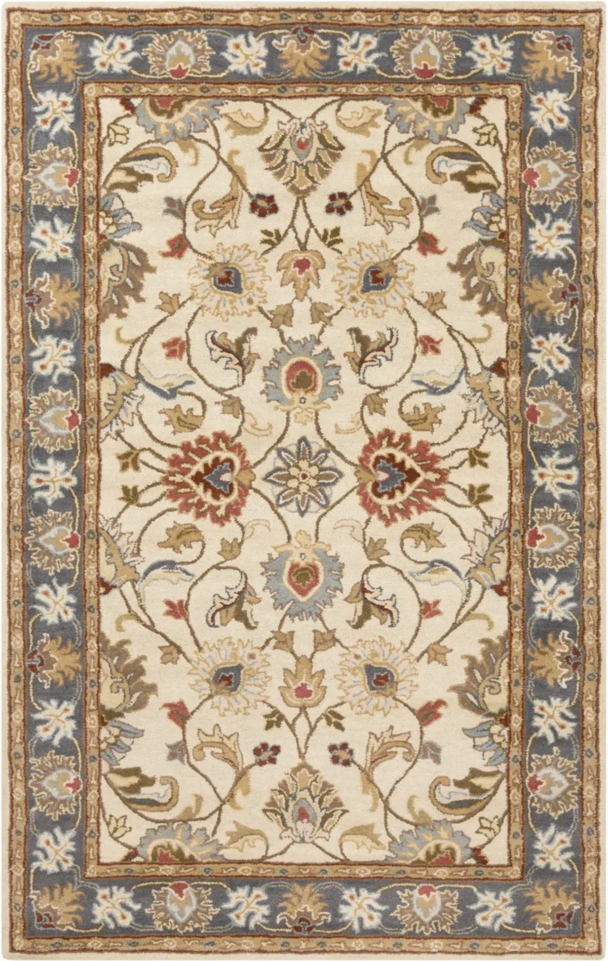 Caesar CAE-1004 5' x 8' Blue Rug