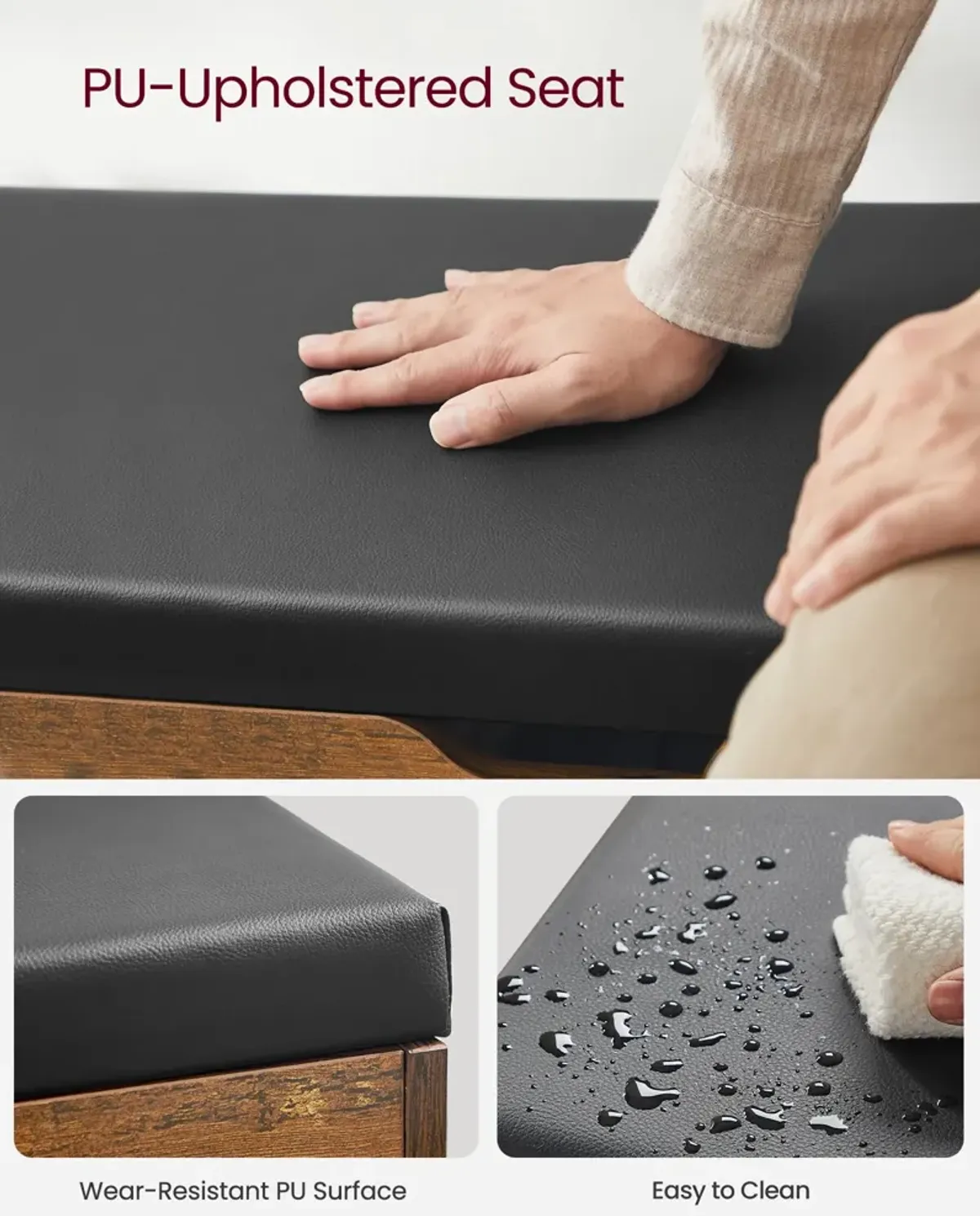 Storage Bench with Cushion: Stylish and Comfortable Seating with Hidden Storage Solutions