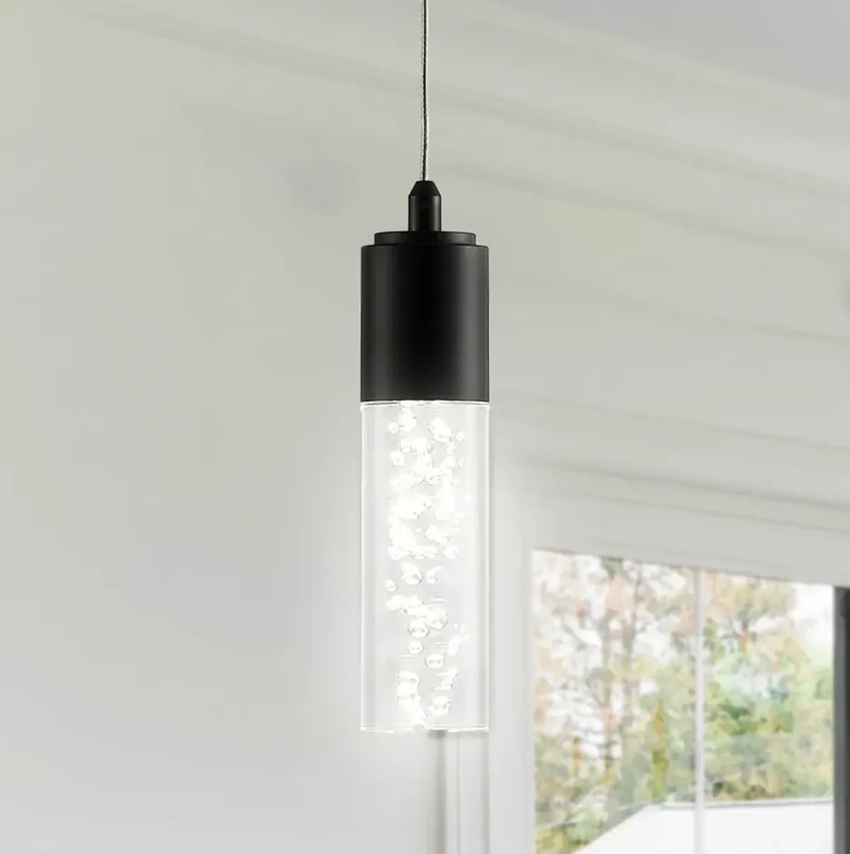 Bolha Bubble Acryliciron Modern Minimalist Integrated LED Pendant