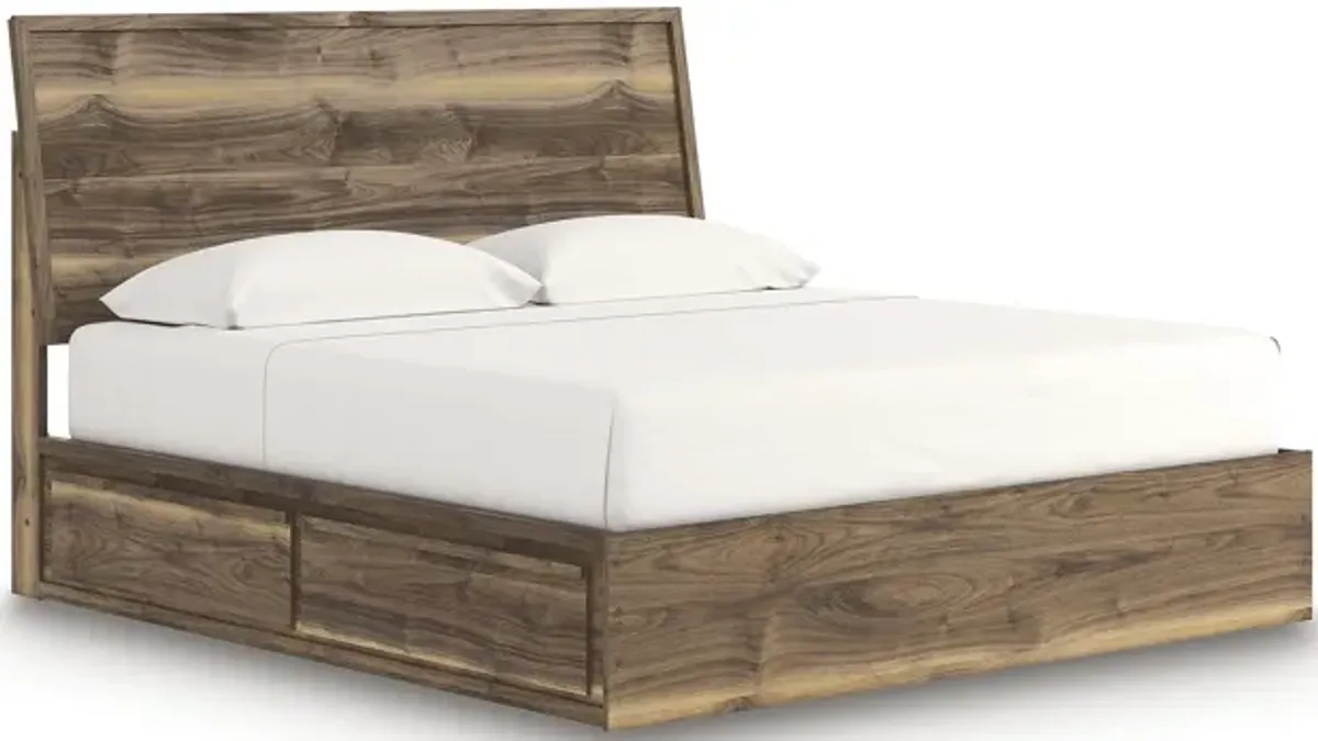 Zadilyn King Panel Bed with Storage