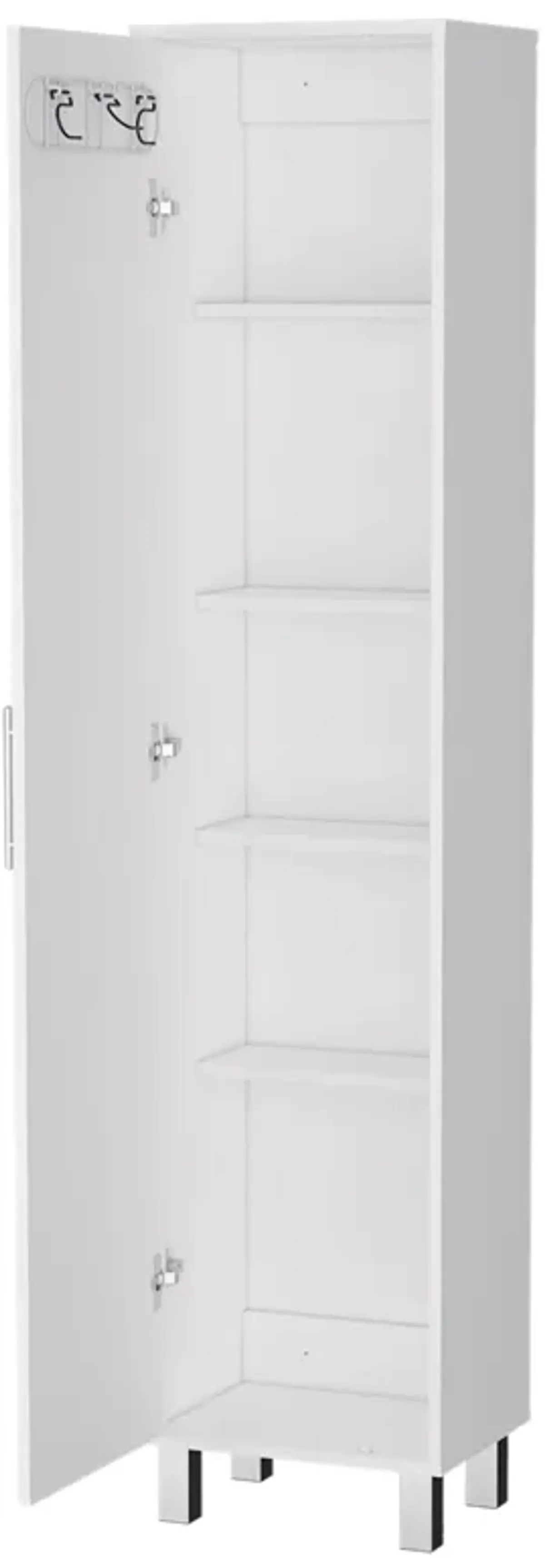 Lawen Tall Storage Cabinet