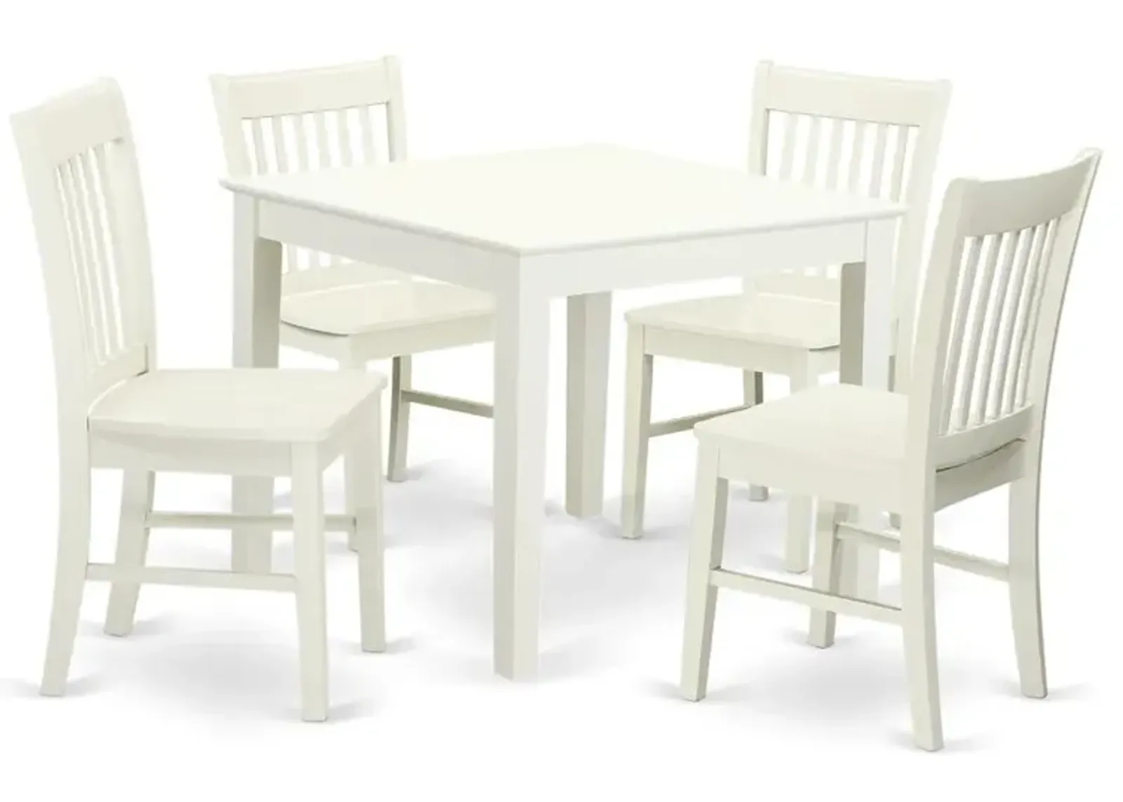 Dining Room Set Linen White