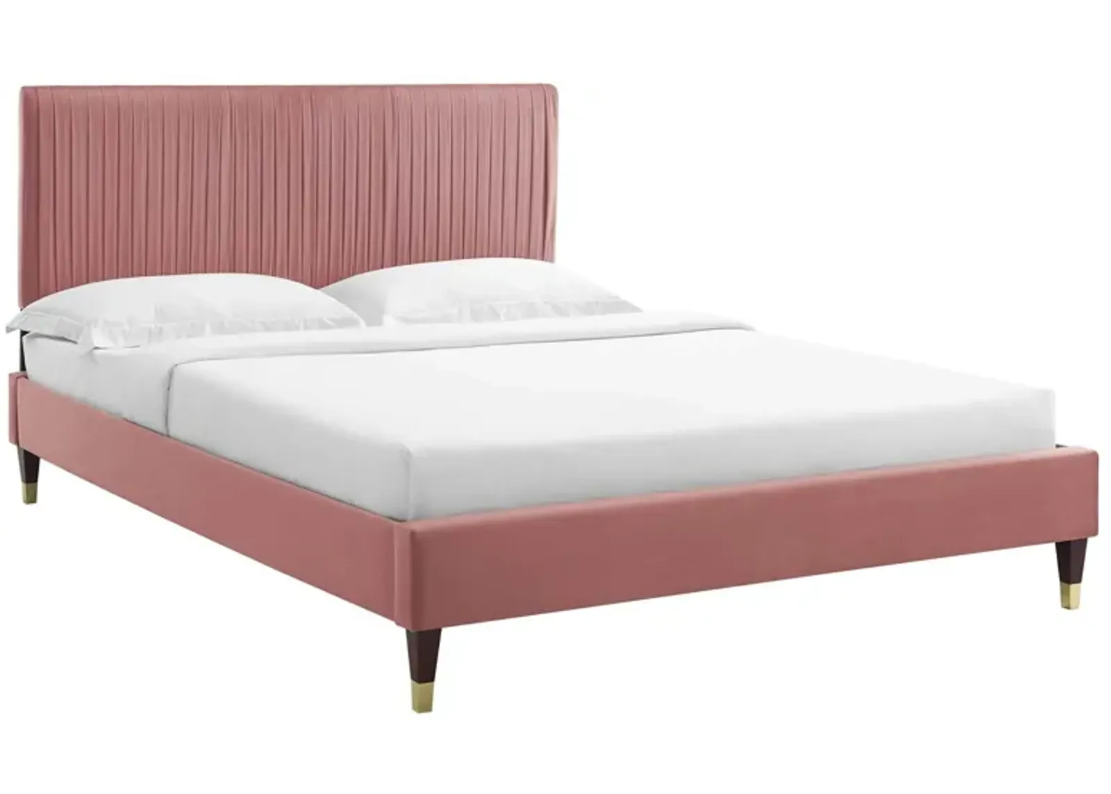 Modway - Peyton Performance Velvet Queen Platform Bed