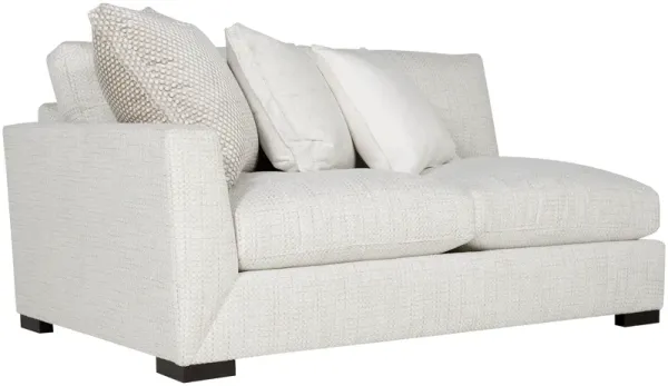 Nicolette Fabric Left Arm Loveseat