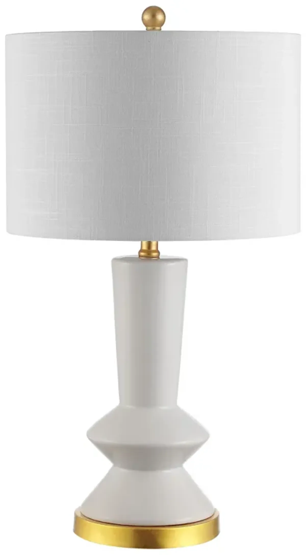 Ziggy Ceramiciron Contemporary Glam LED Table Lamp