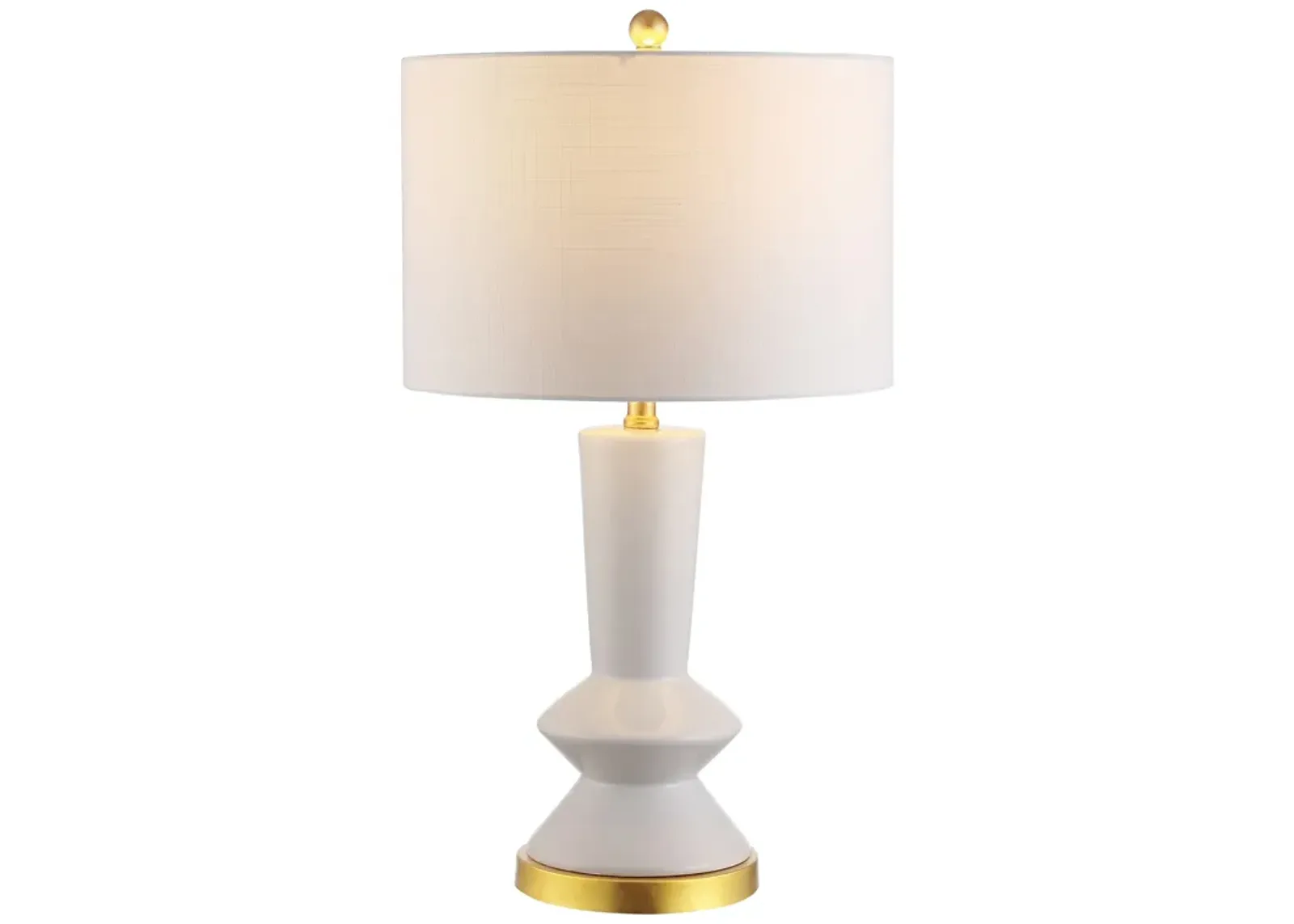 Ziggy Ceramiciron Contemporary Glam LED Table Lamp