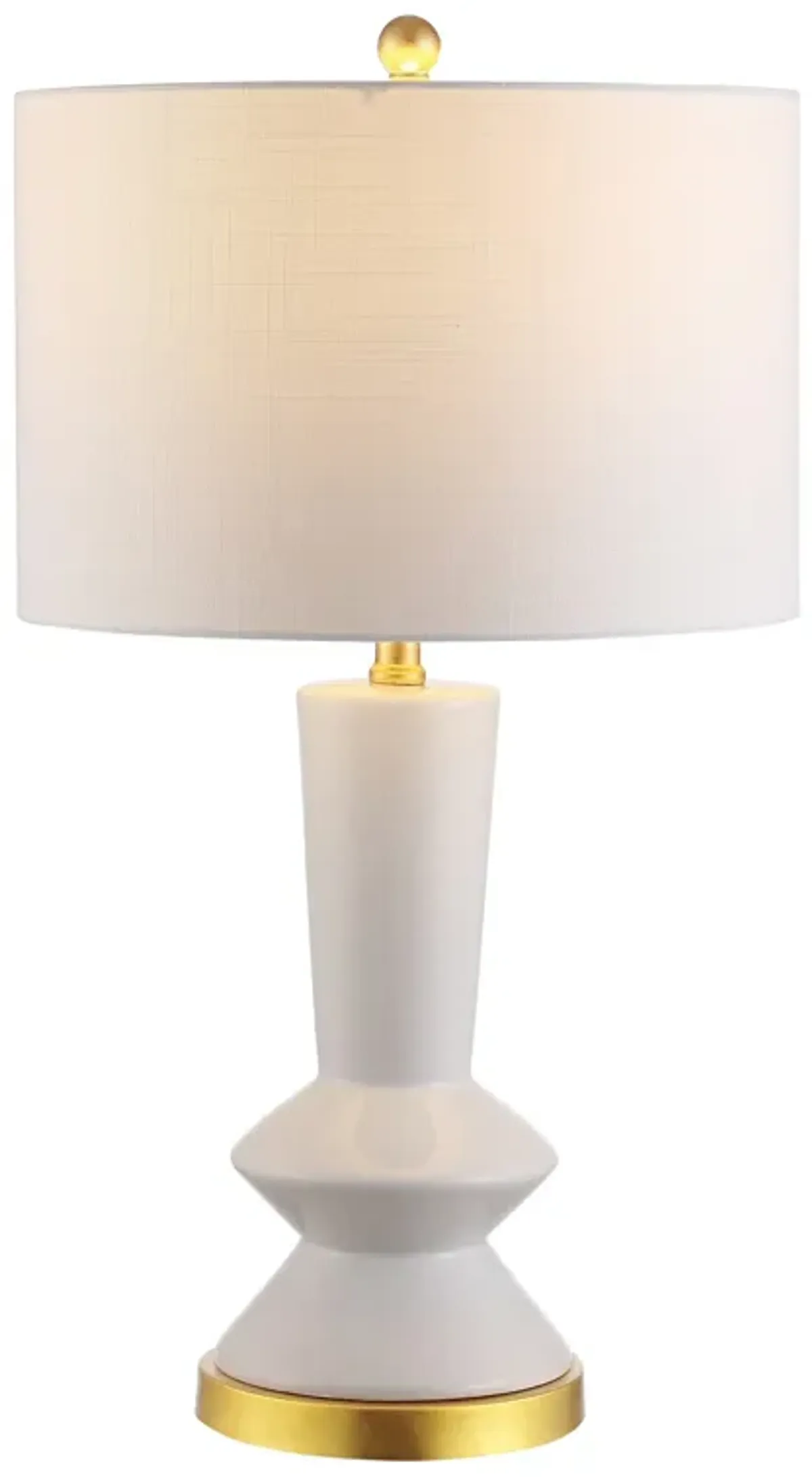 Ziggy Ceramiciron Contemporary Glam LED Table Lamp