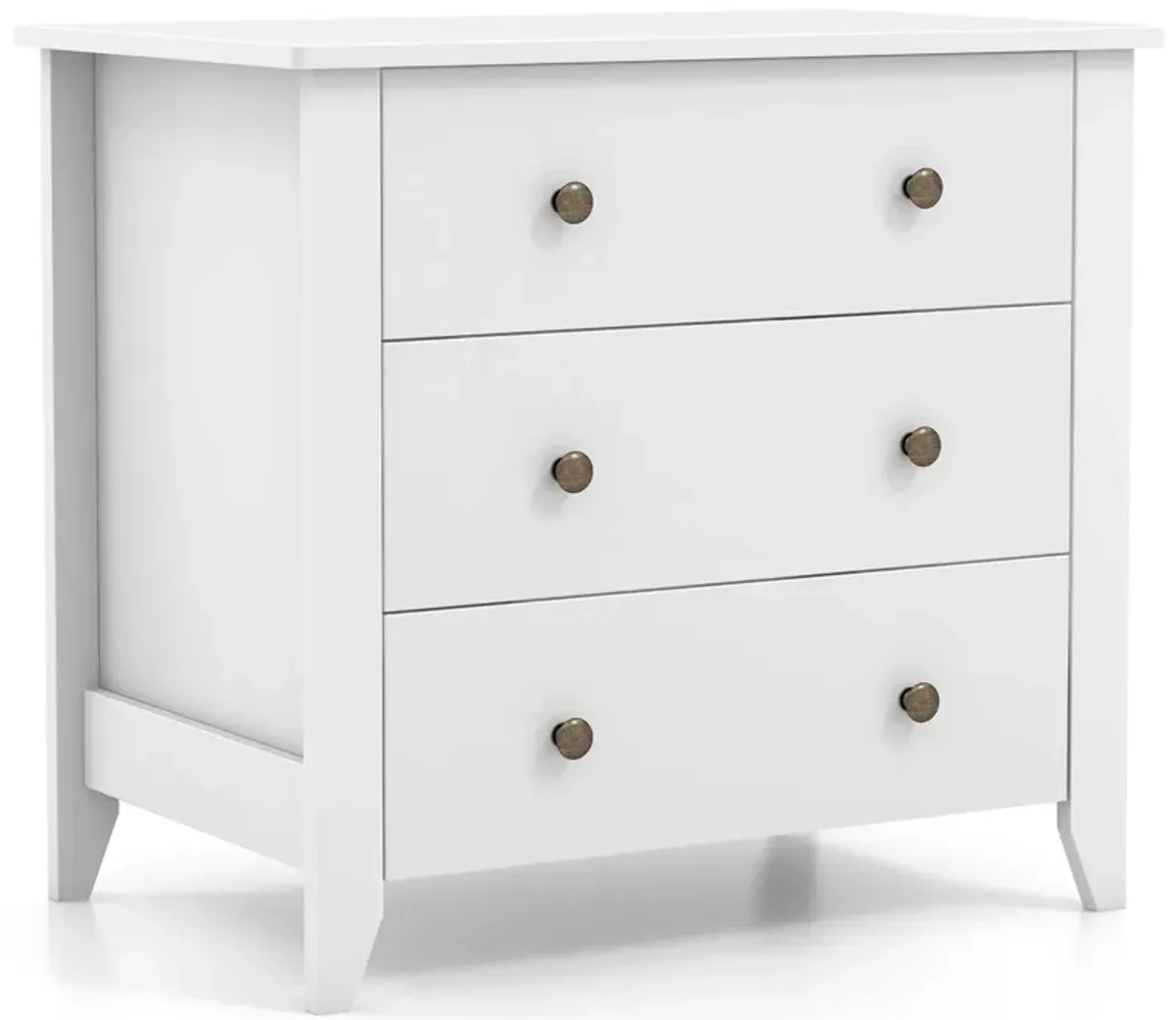 3 Drawer Dresser Chest of Drawers Bedside Table