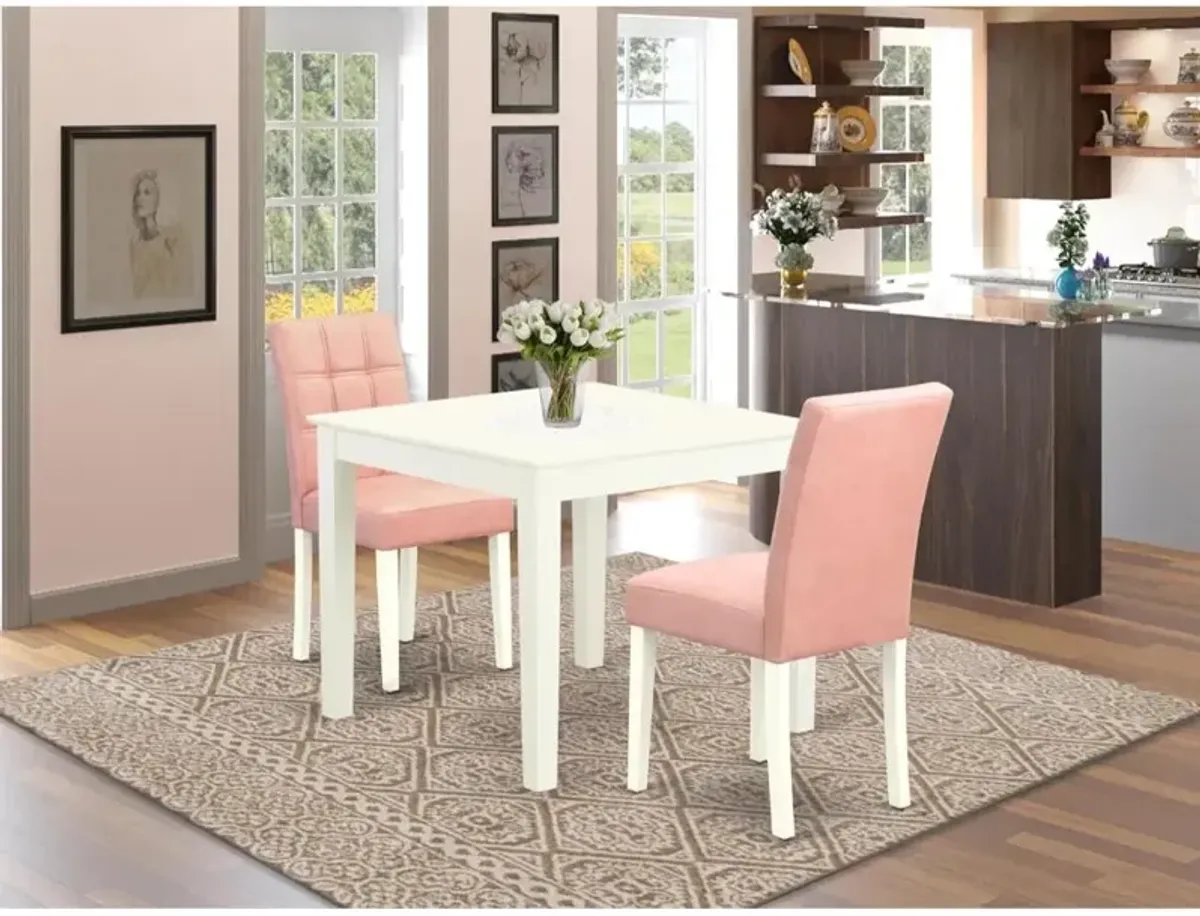 3 Piece Dinette Table Set