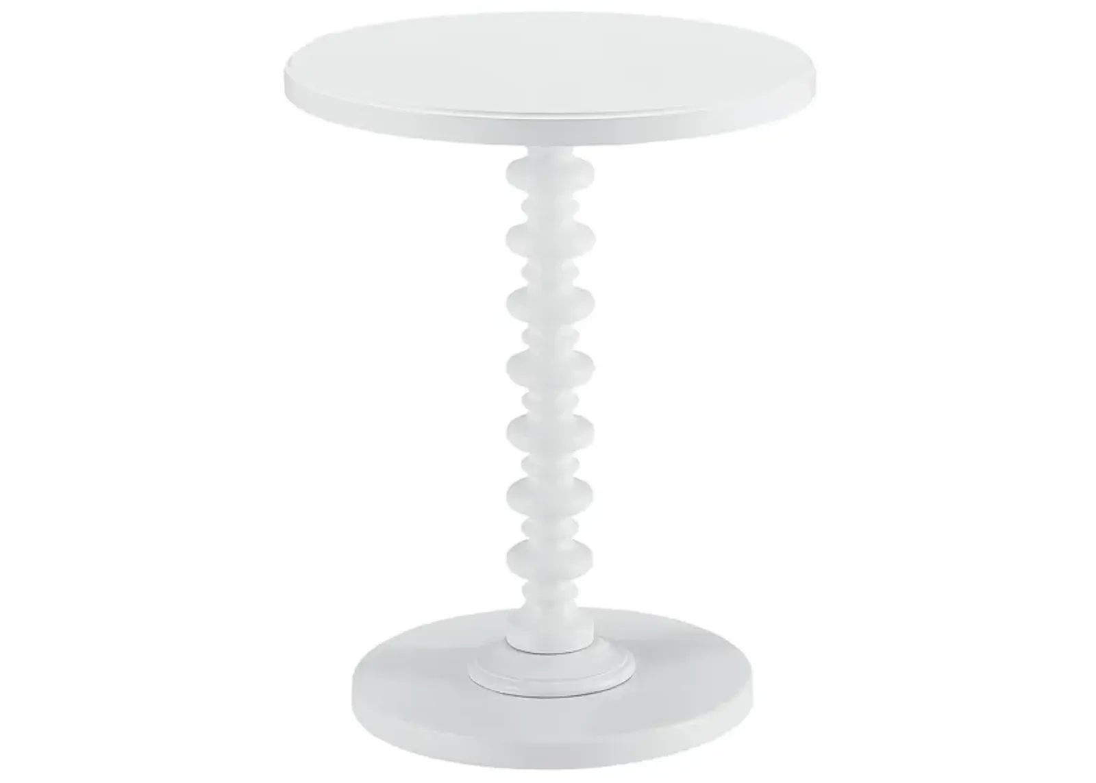 ACME Acton Accent Table, White