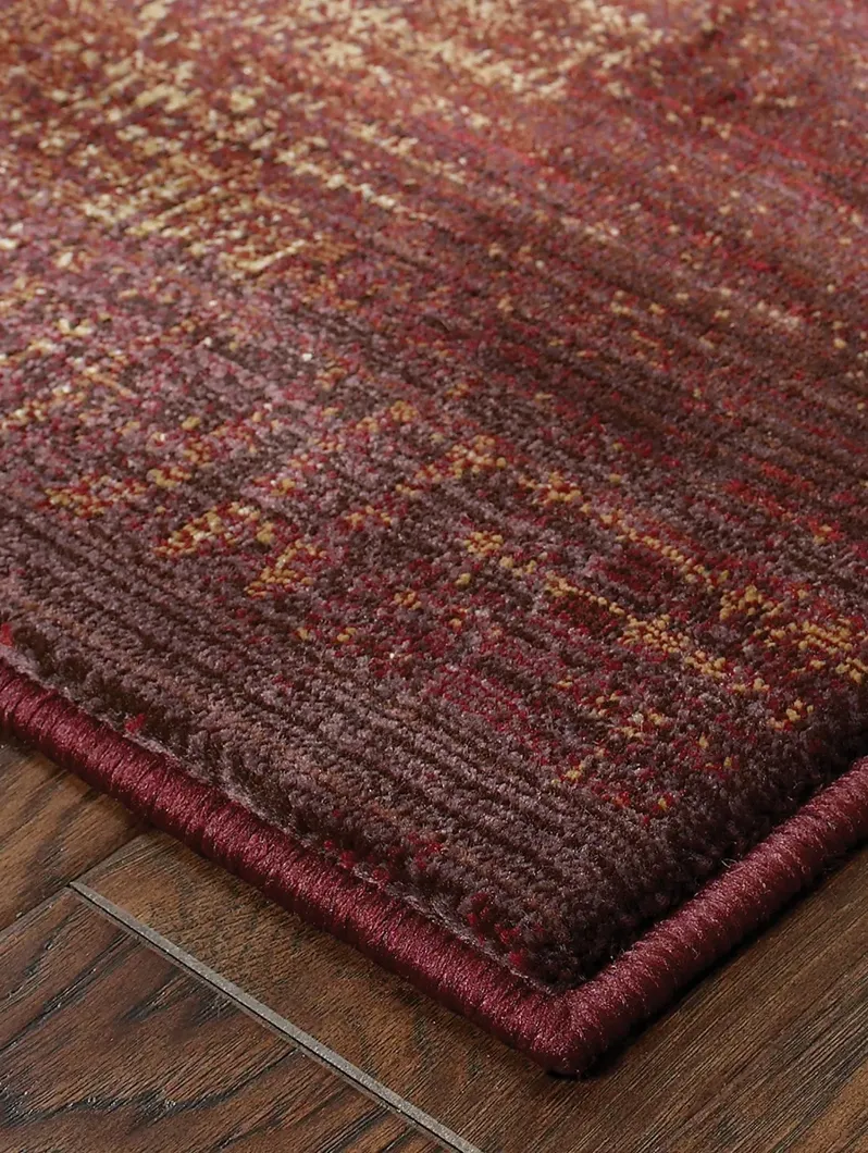 Generations 9'9" x 12'2" Red Rug