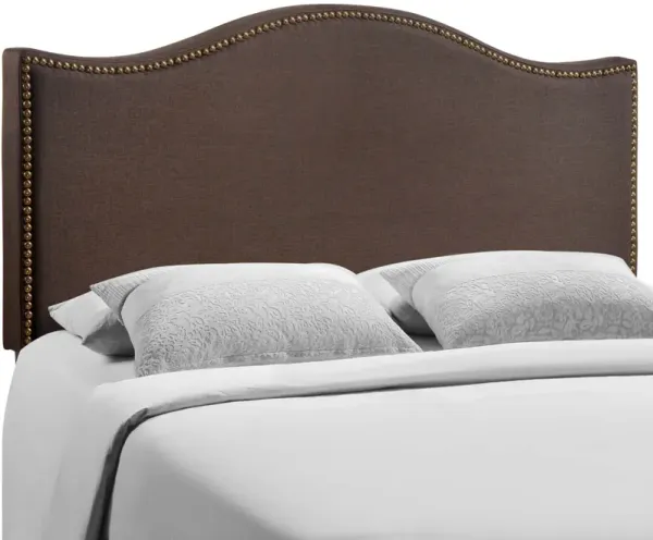 Modway - Curl Queen Nailhead Upholstered Headboard