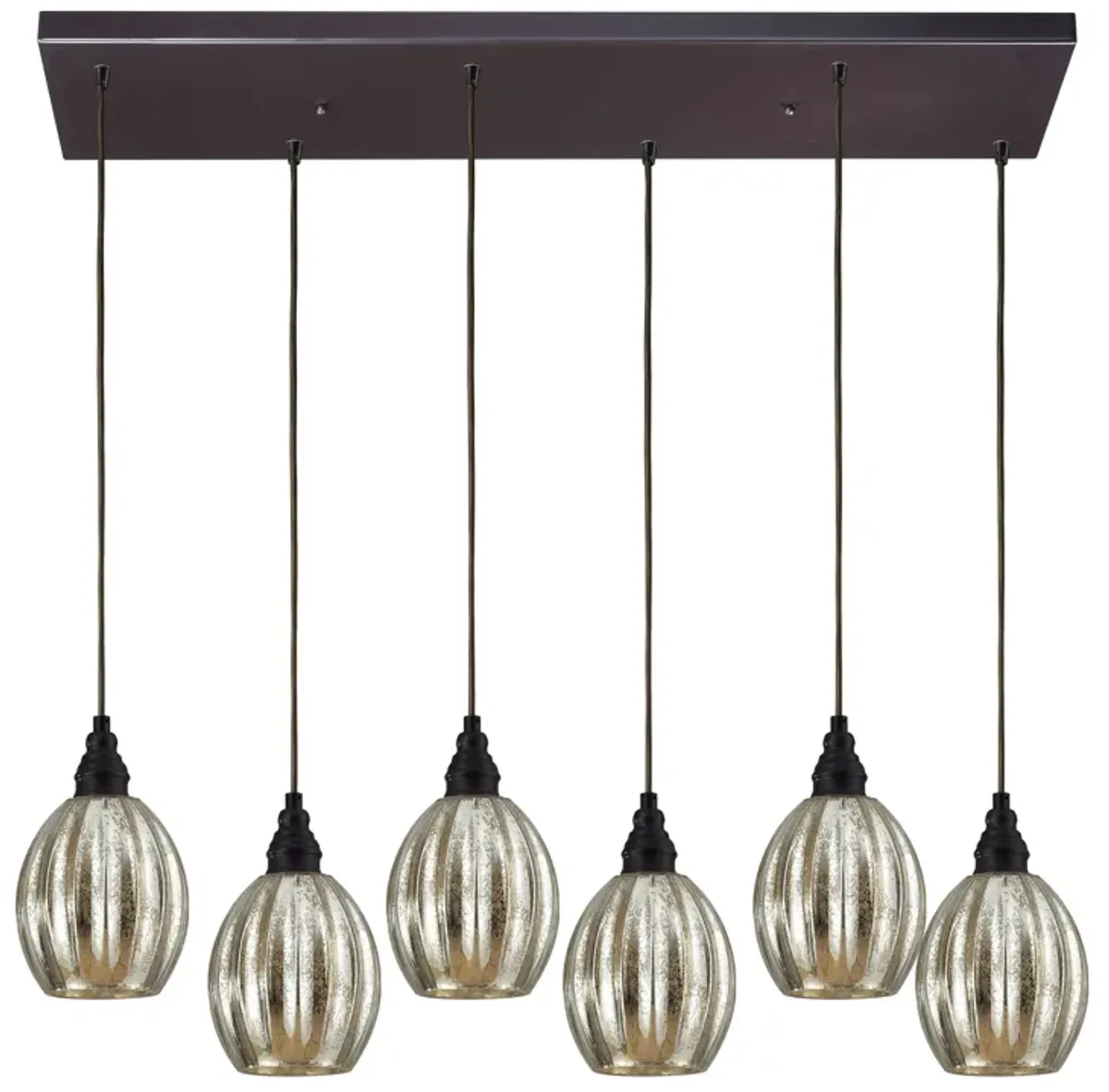 Danica 30" Wide 6-Light Mini Pendant