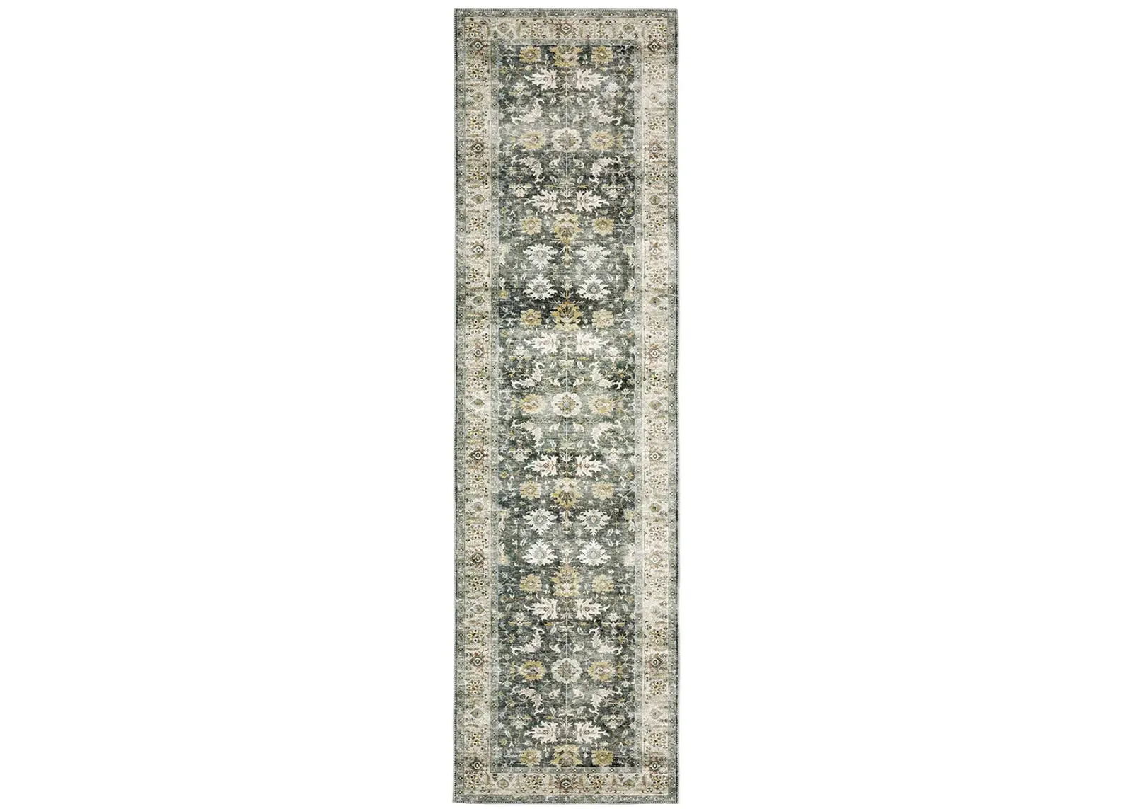 Charleston 2' x 8' Charcoal Rug