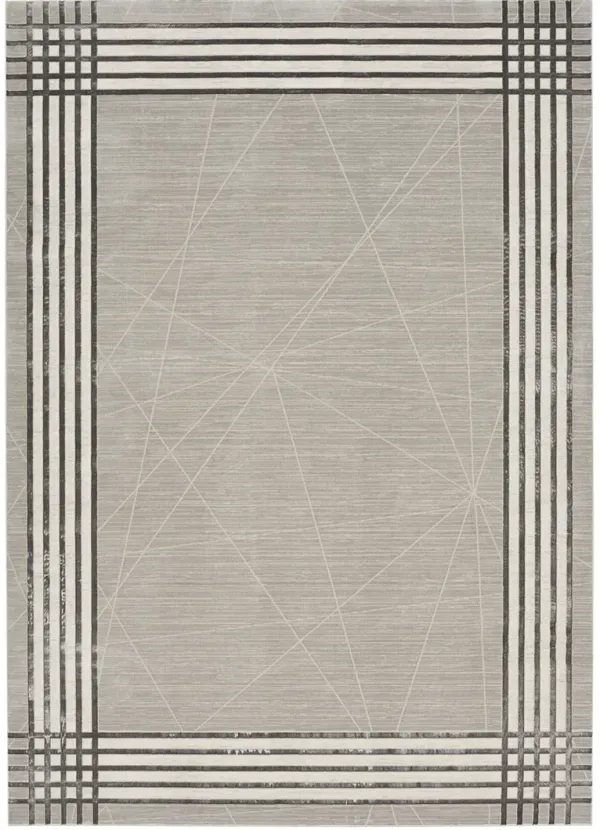 Desire DSR01 Gray/Silver 9' x 12' Rug