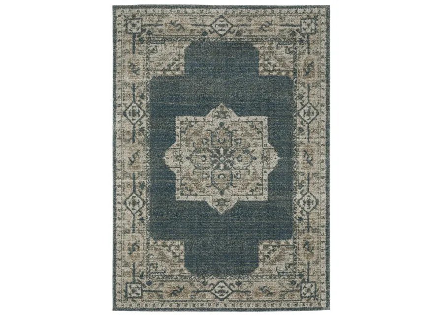 Alton 6'7" x 9'6" Blue Rug