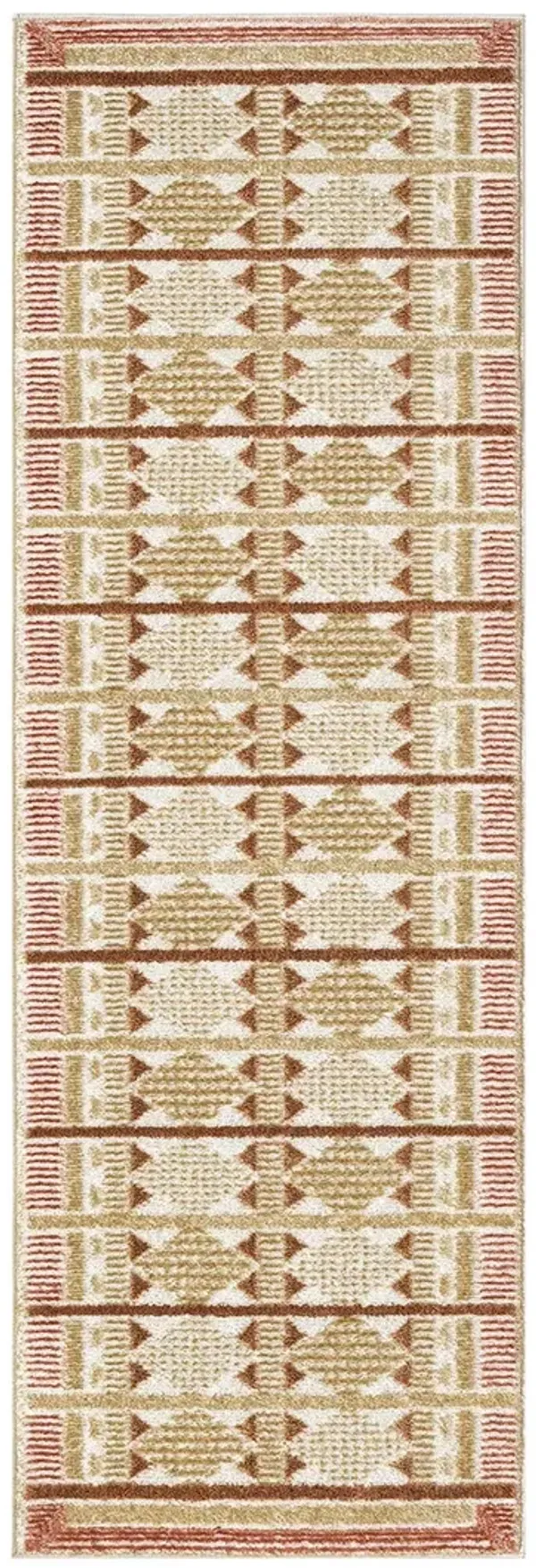 Nordic NRC06 Rust 2' x 6' Rug