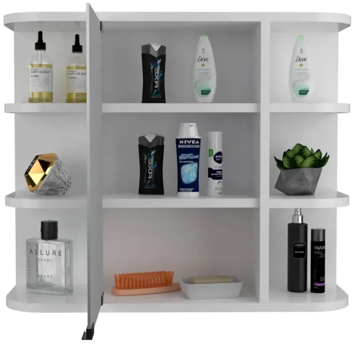 Medicine Cabinet Milano, Bathroom, White