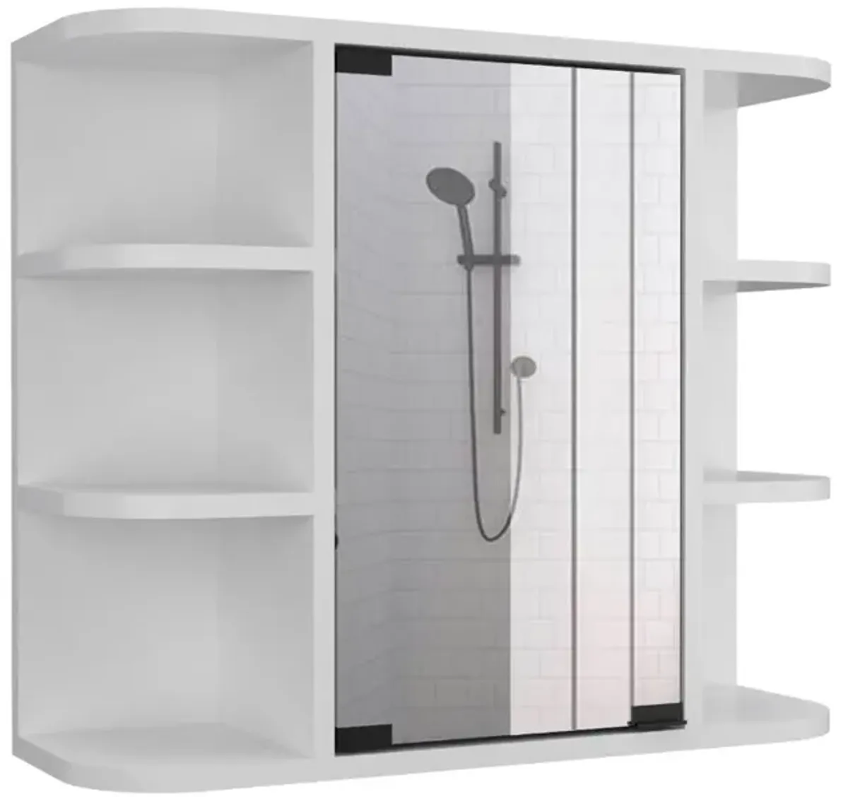 Medicine Cabinet Milano, Bathroom, White