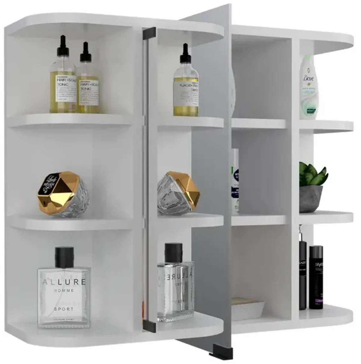 Medicine Cabinet Milano, Bathroom, White