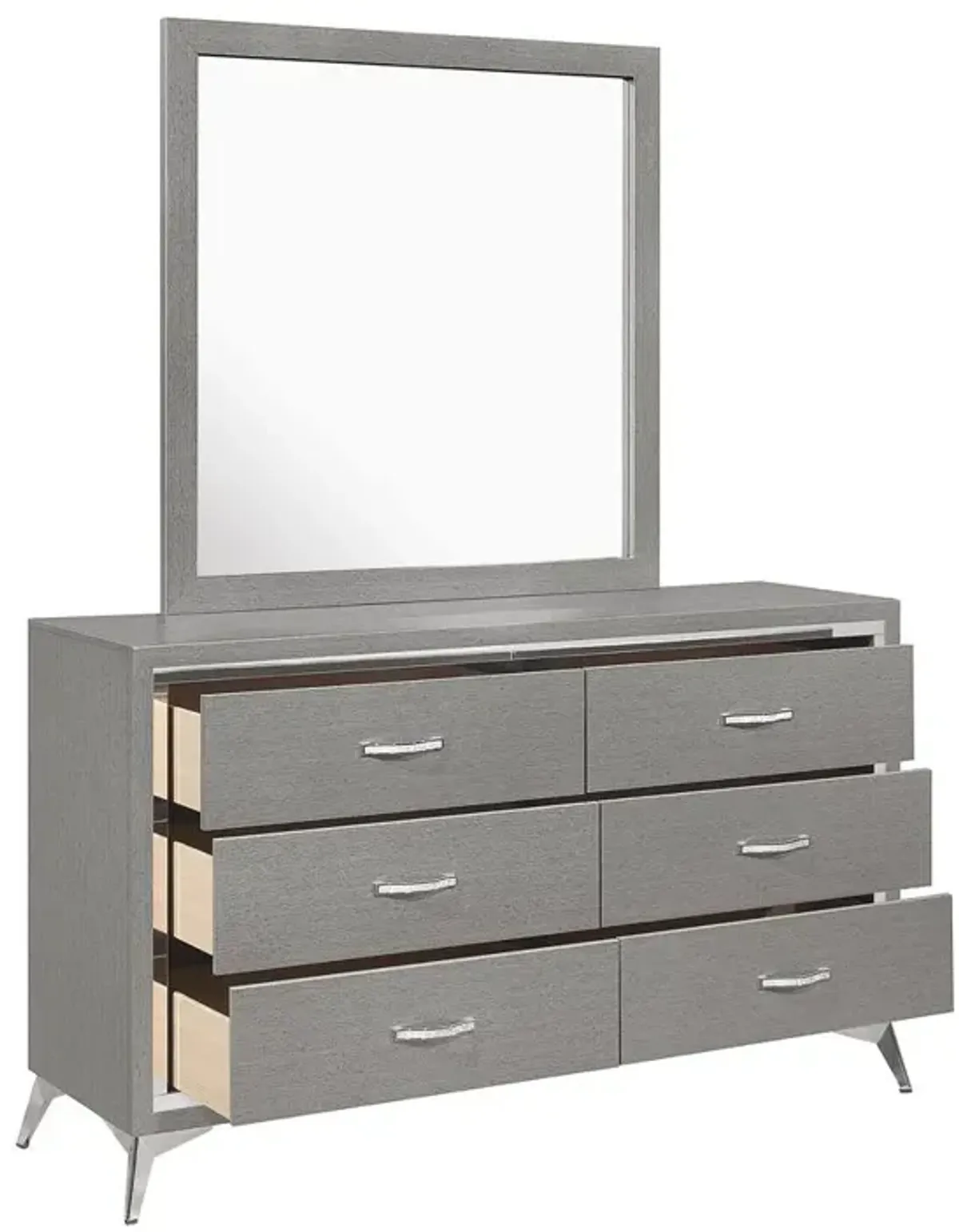 New Classic Furniture Huxley Dresser-Gray