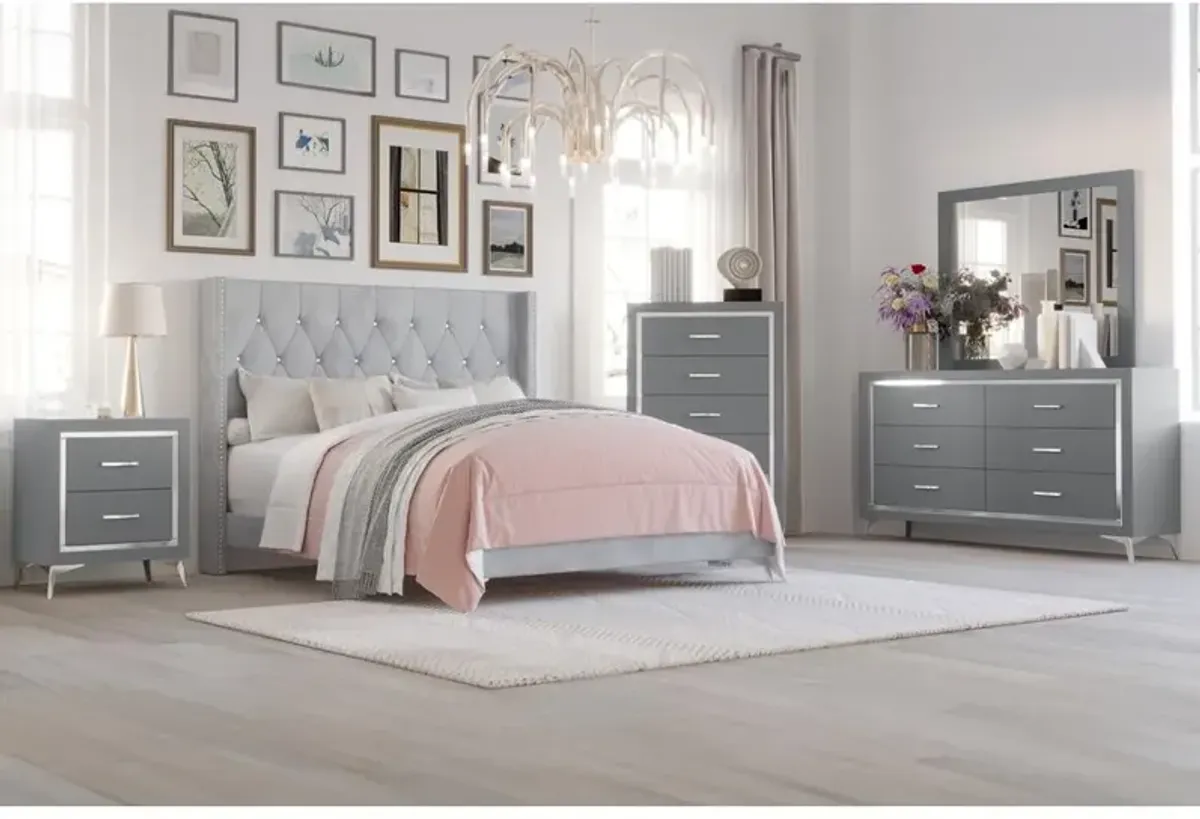 New Classic Furniture Huxley Dresser-Gray