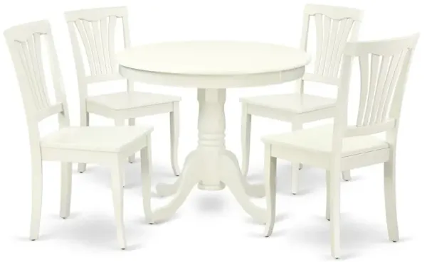 Dining Room Set Linen White