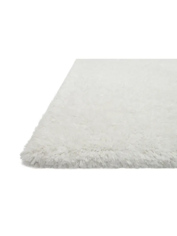 Mila MIL01 White 5' x 7'6" Rug